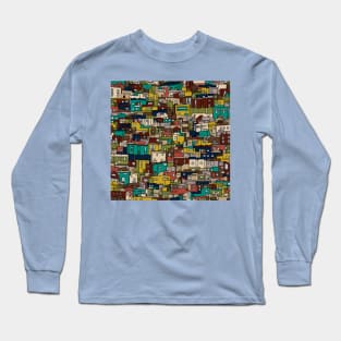 Beautiful Island Homes All-Over Print Long Sleeve T-Shirt